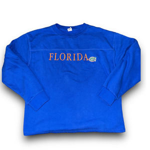 Ladies NCAA Florida Gators Peppy Fleece Long Sleeve Top‎